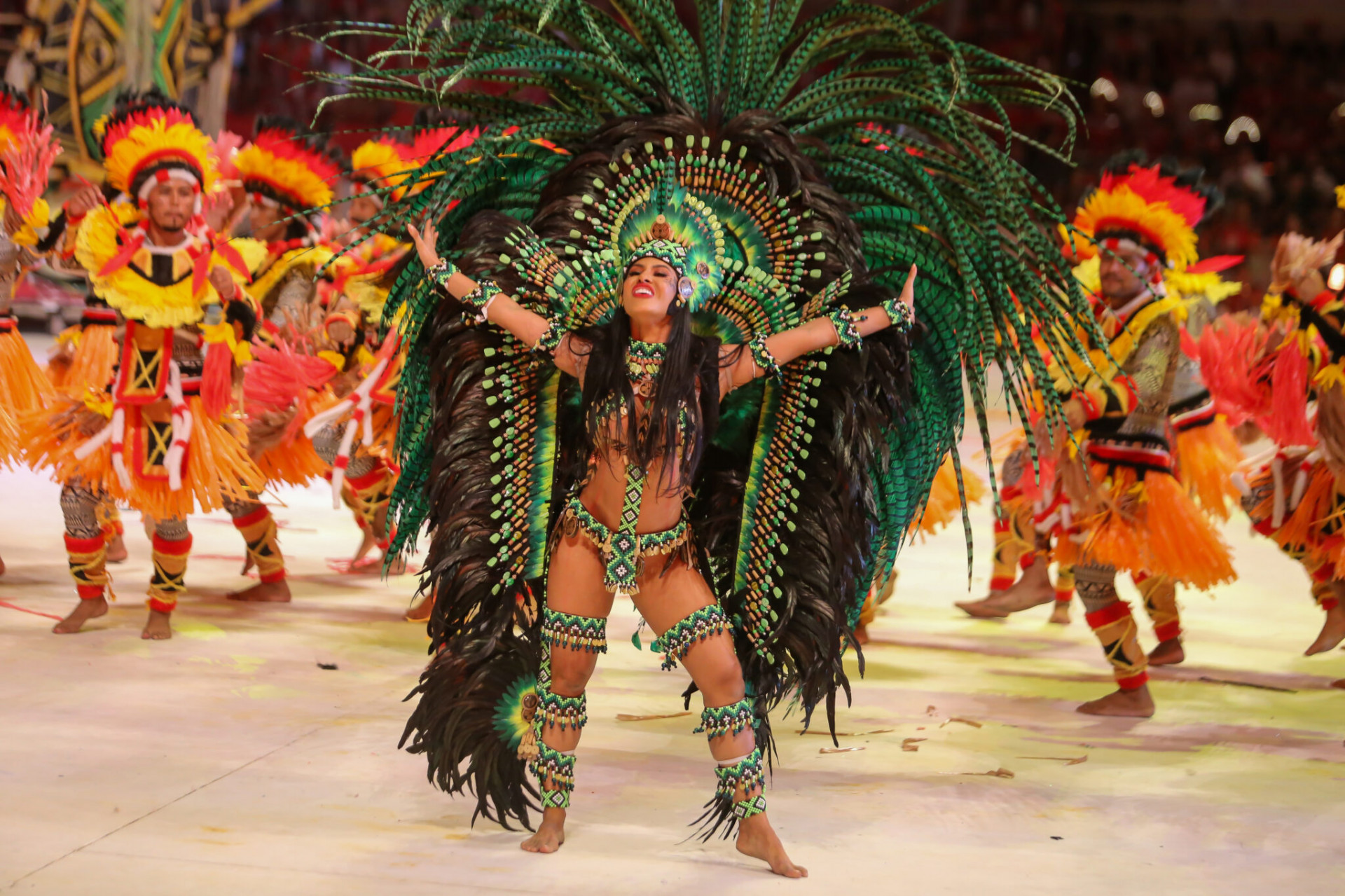 Isabella Nogueira é a cunhã-poranga do Boi Garantido - Divulgação / Aguilar Abecassis