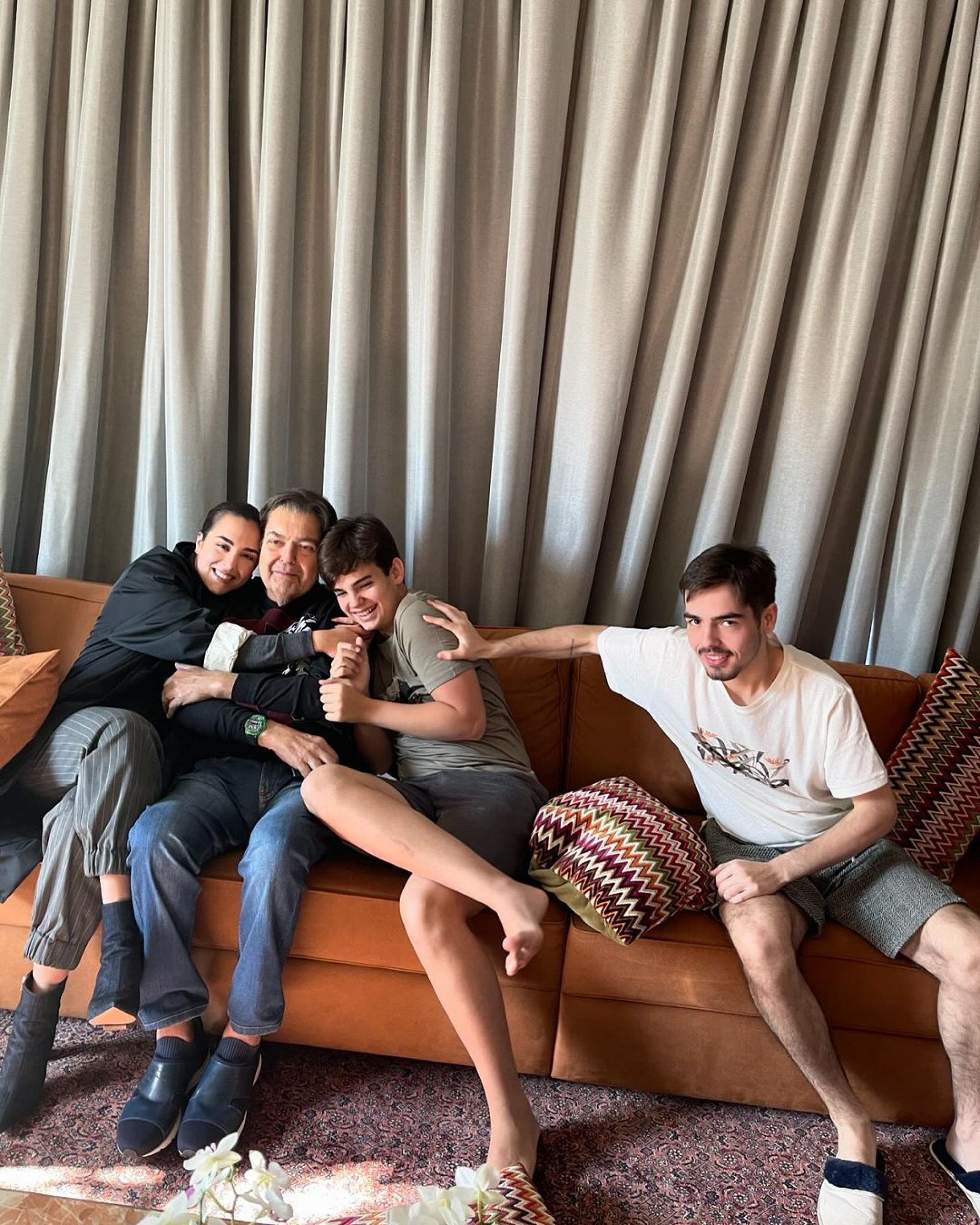 Luciana Cardoso comemora o aniversário do marido, Faustão - Reprodução/Instagram