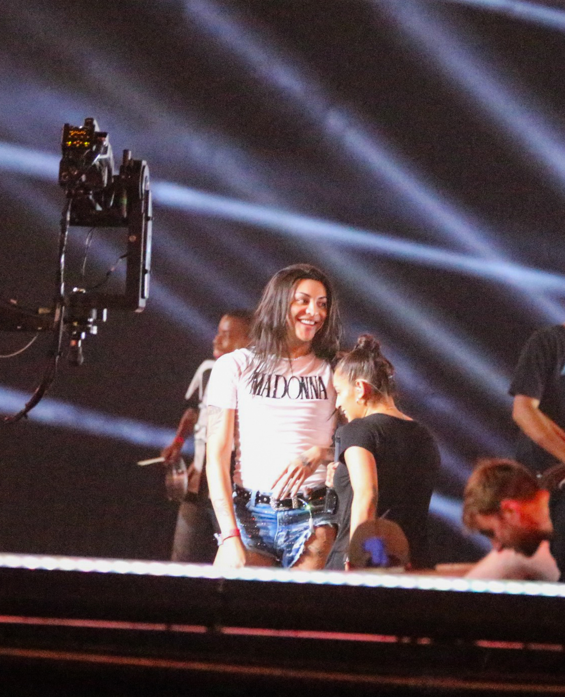 Pabllo Vittar é vista ensaiando no palco de Madonna e acende rumores de participação em show - Delson Silva / Agnews