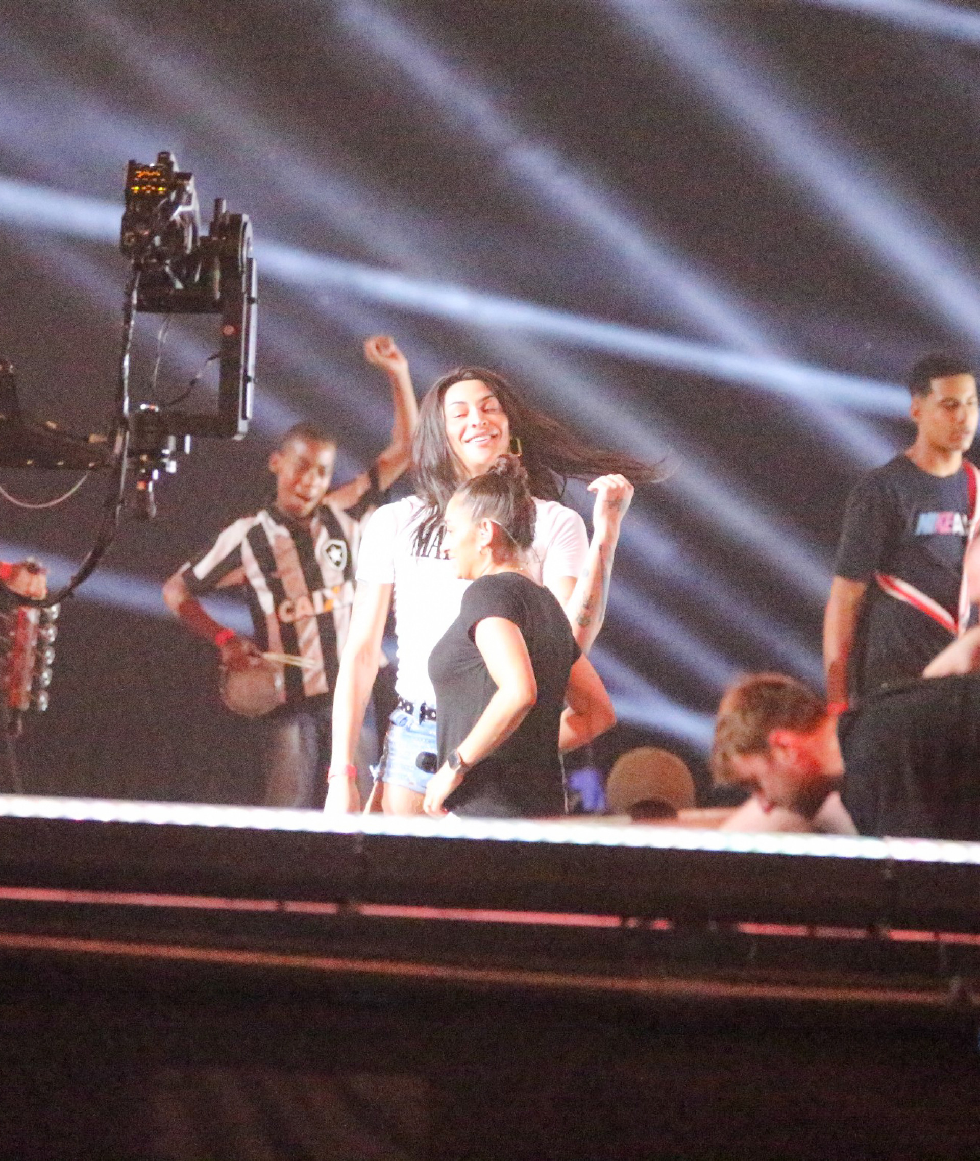 Pabllo Vittar é vista ensaiando no palco de Madonna e acende rumores de participação em show - Delson Silva / Agnews