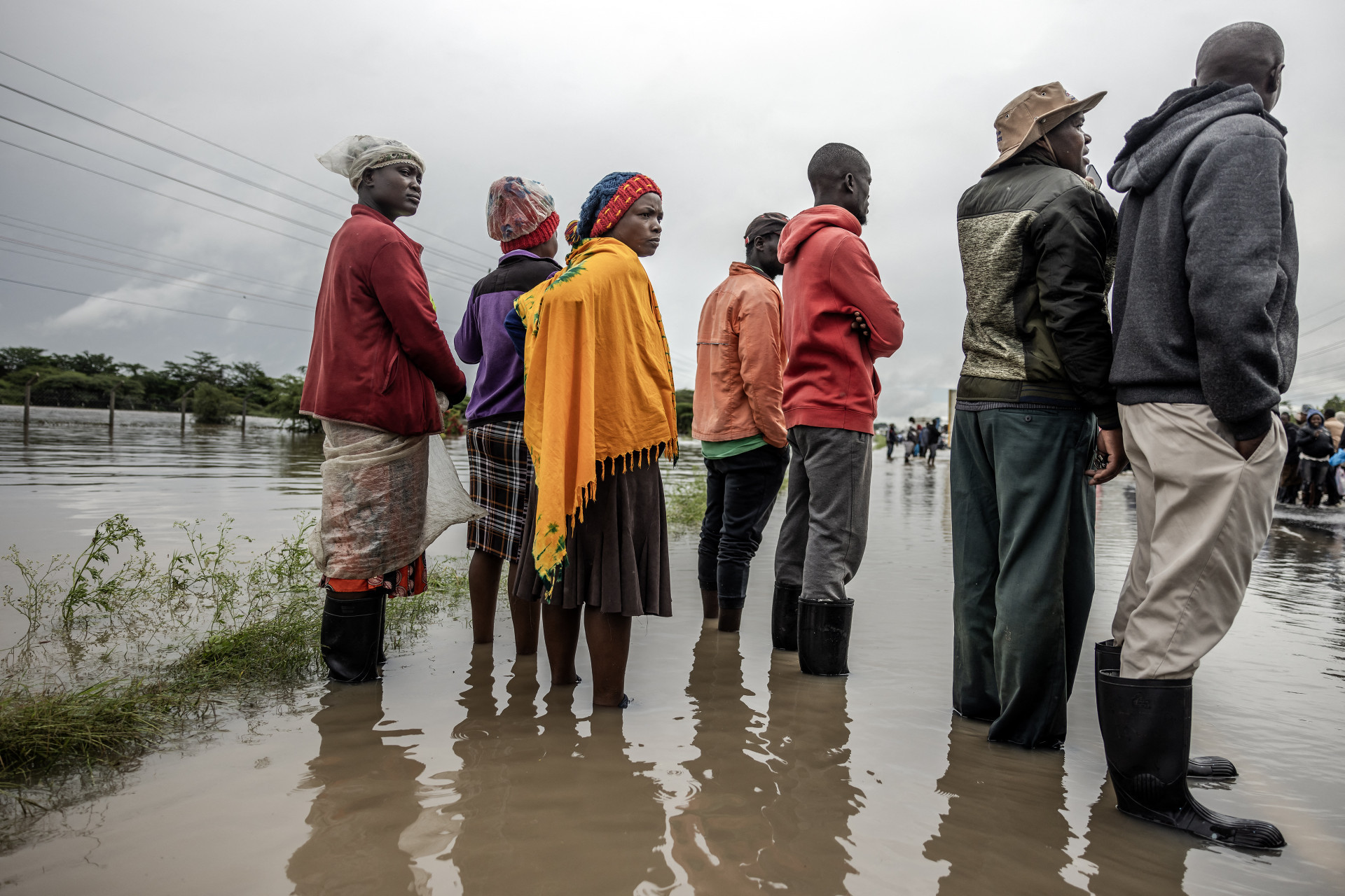 Diversas regiões do Quênia ficaram inundadas devido as chuvas - Luis Tato / AFP