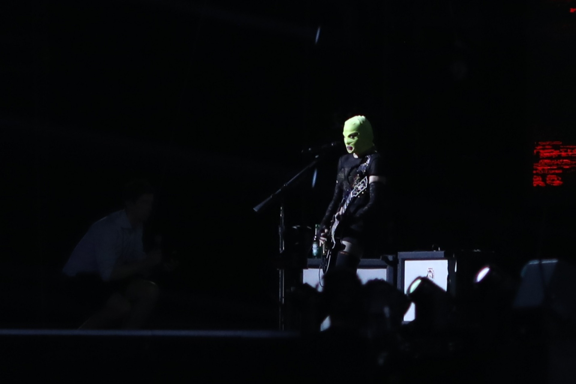 Madonna faz passagem de som um dia antes do show em Copacabana, nesta sexta-feira (03). - Pedro Ivo/Agência O Dia