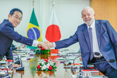 Há potencial na cooperação com Brasil sobre meio ambiente, diz premiê do Japão