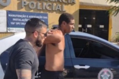 Pai acusado de agredir filho com garrafa de vidro é preso em Cabo Frio