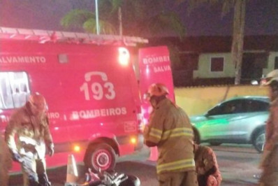 Homem fica ferido após colisão em Cabo Frio