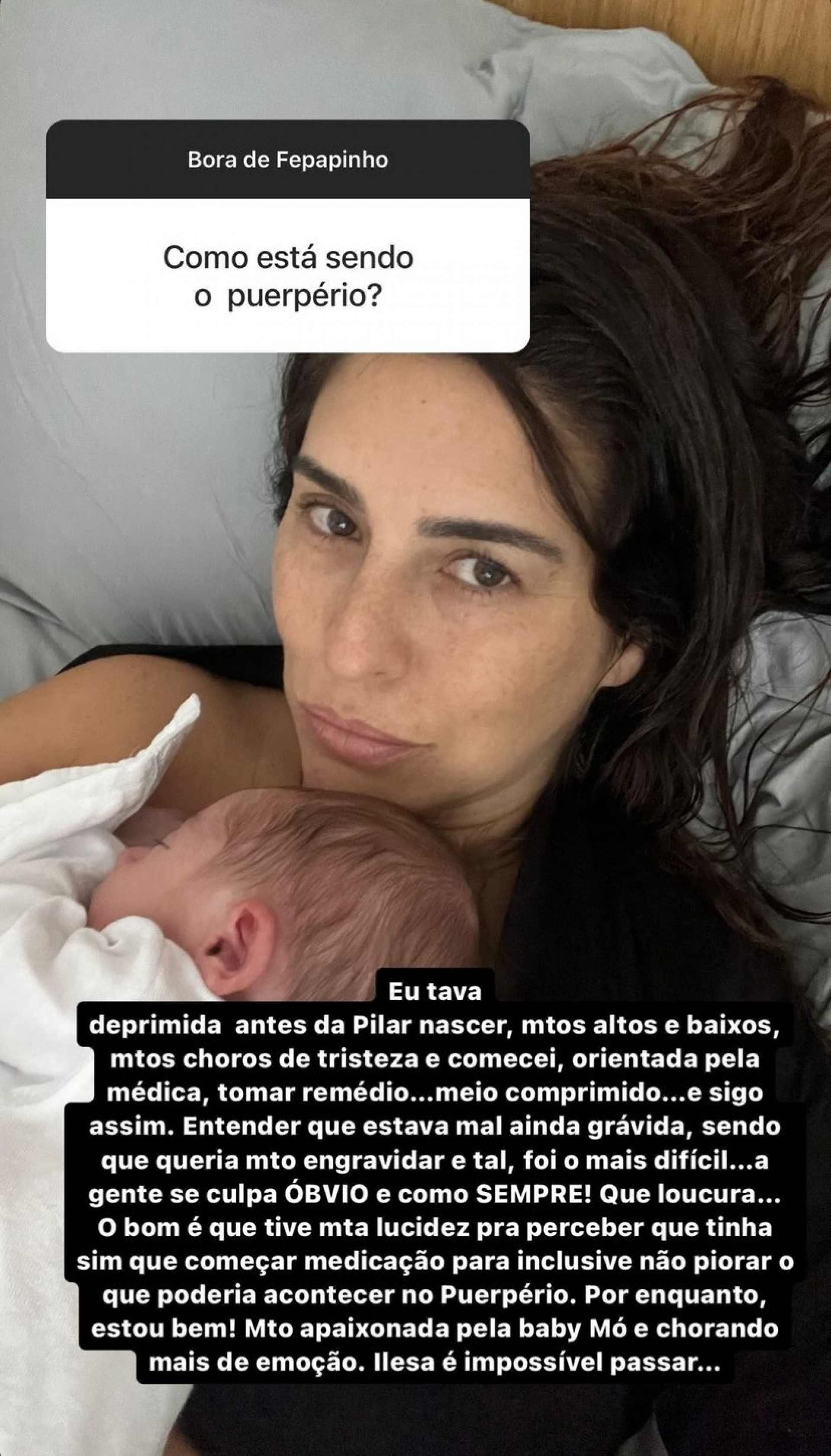 Fernanda Paes Leme fala sobre maternidade - Reprodução/Instagram