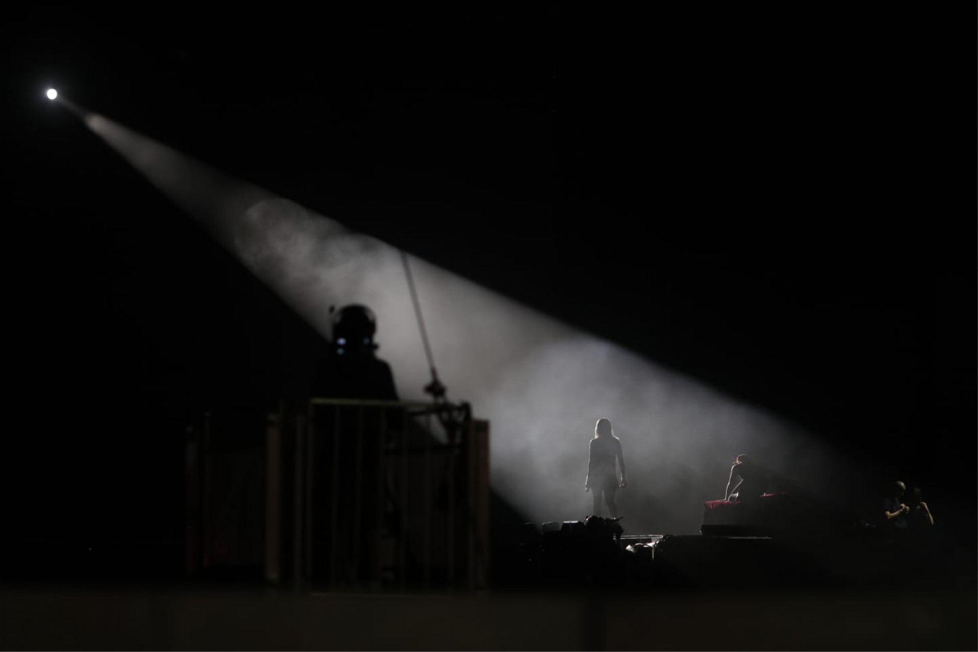 Dublê de Madonna sobe no palco para ensaiar - Pedro Ivo / Agência O Dia