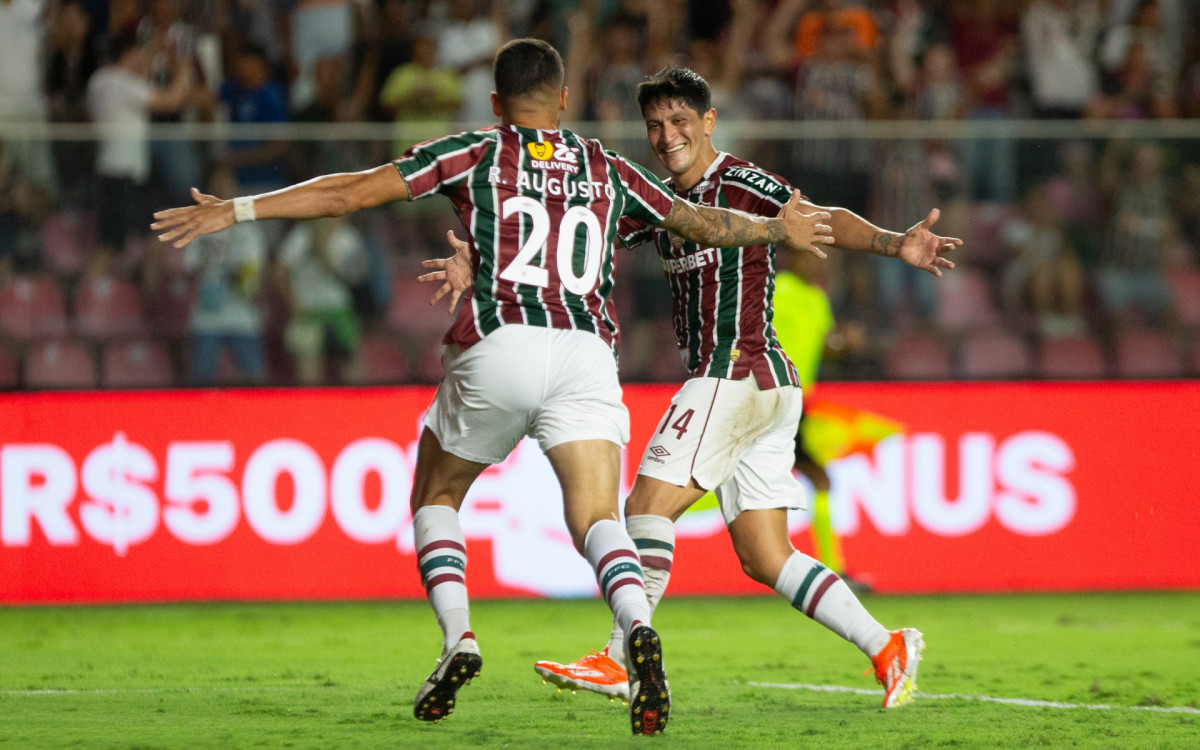 Renato Augusto marcou seu primeiro gol com a camisa do Fluminense