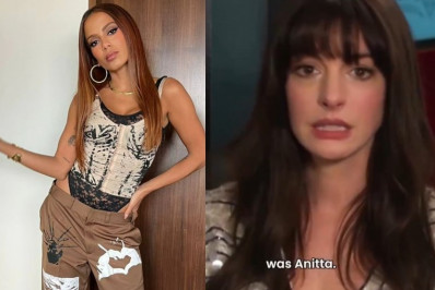 Anitta fica em choque após Anne Hathaway citá-la em entrevista: 'Morri'
