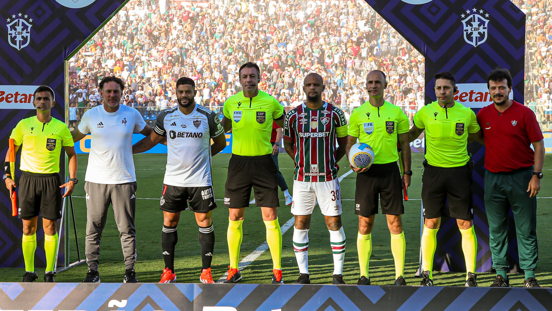 Fluminense e Atlético-MG se enfrentaram em Cariacica - Marcelo Gonçalves/Fluminense