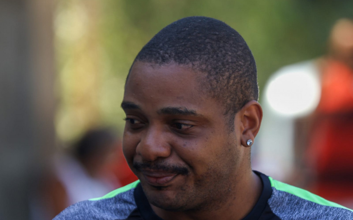 Denner Luiz, amigo de Luis Felipe que estava com ele no dia no ocorrido - Renan Areias/ Agência O Dia