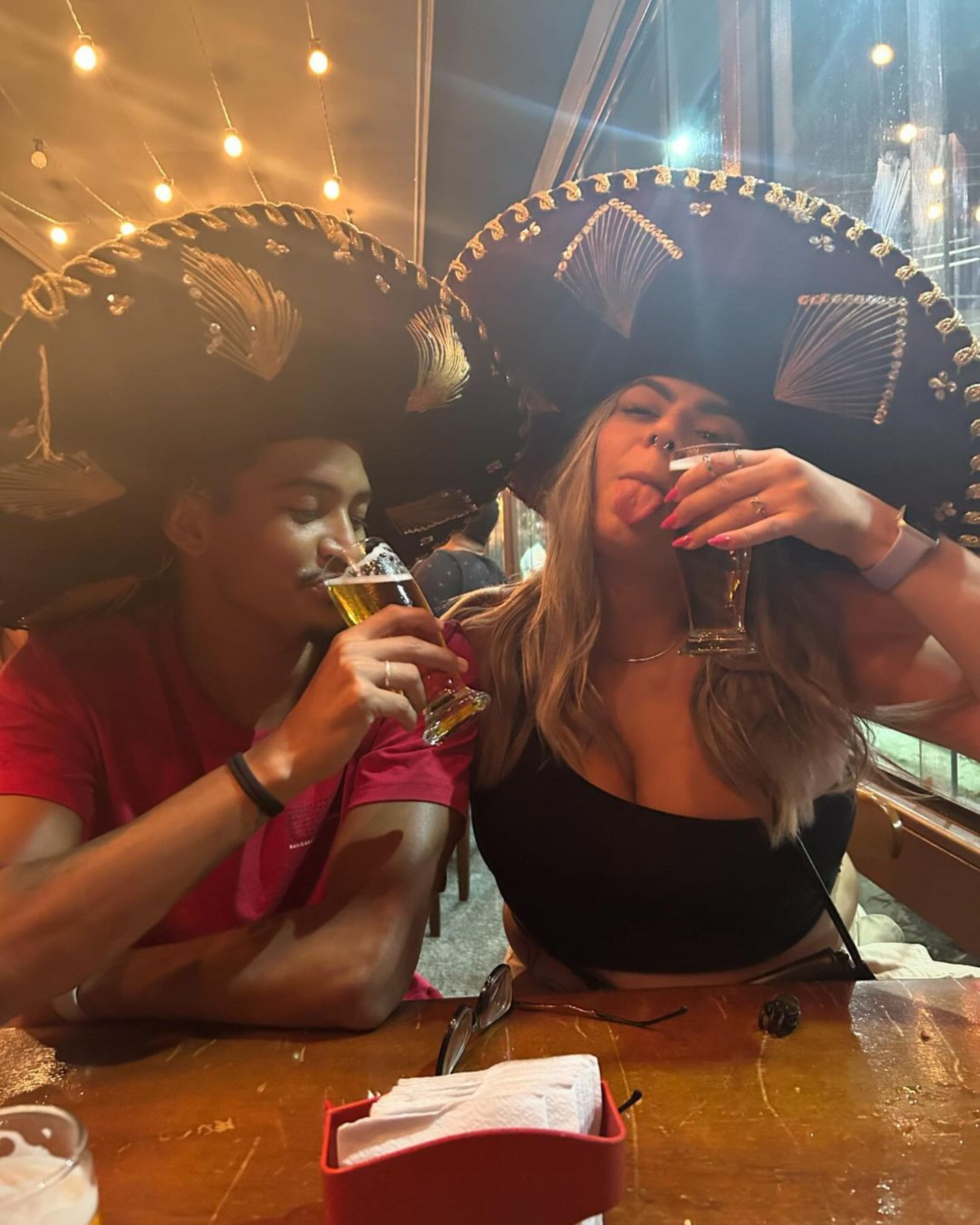 Luis Felipe e Victória Mendes estavam juntos há cinco anos - Reprodução