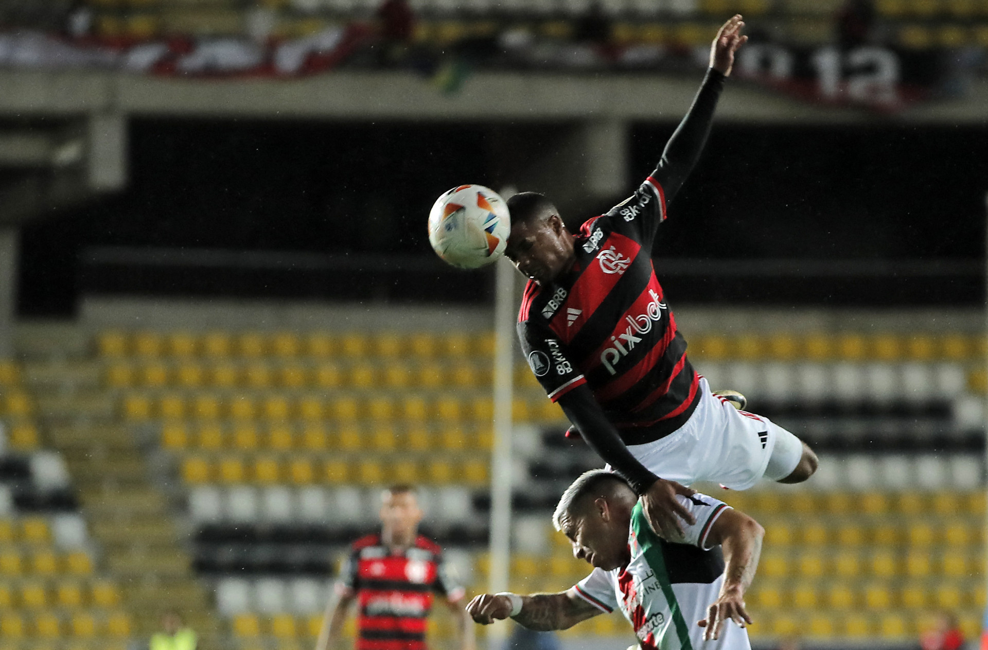 Palestino e Flamengo mediram forças em Coquimbo - Javier Torres/AFP