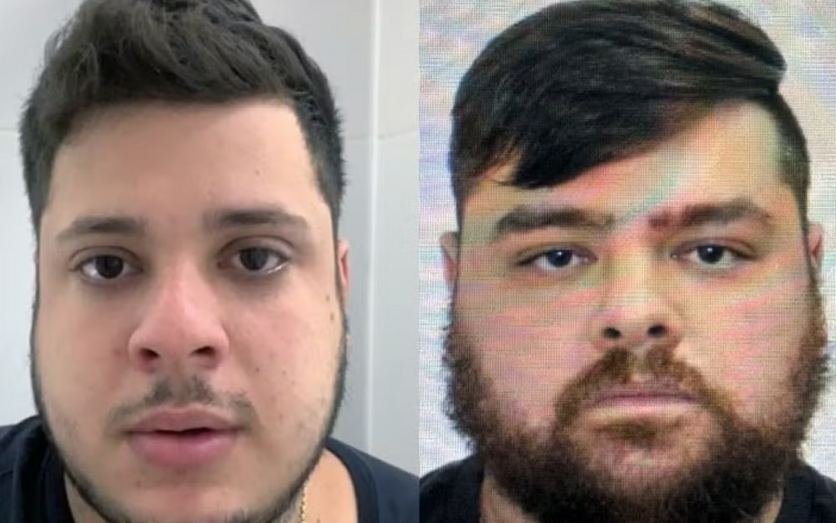 advogado Victor Almeida Martins e o policial civil Kaio Portelo Porto, presos na operação