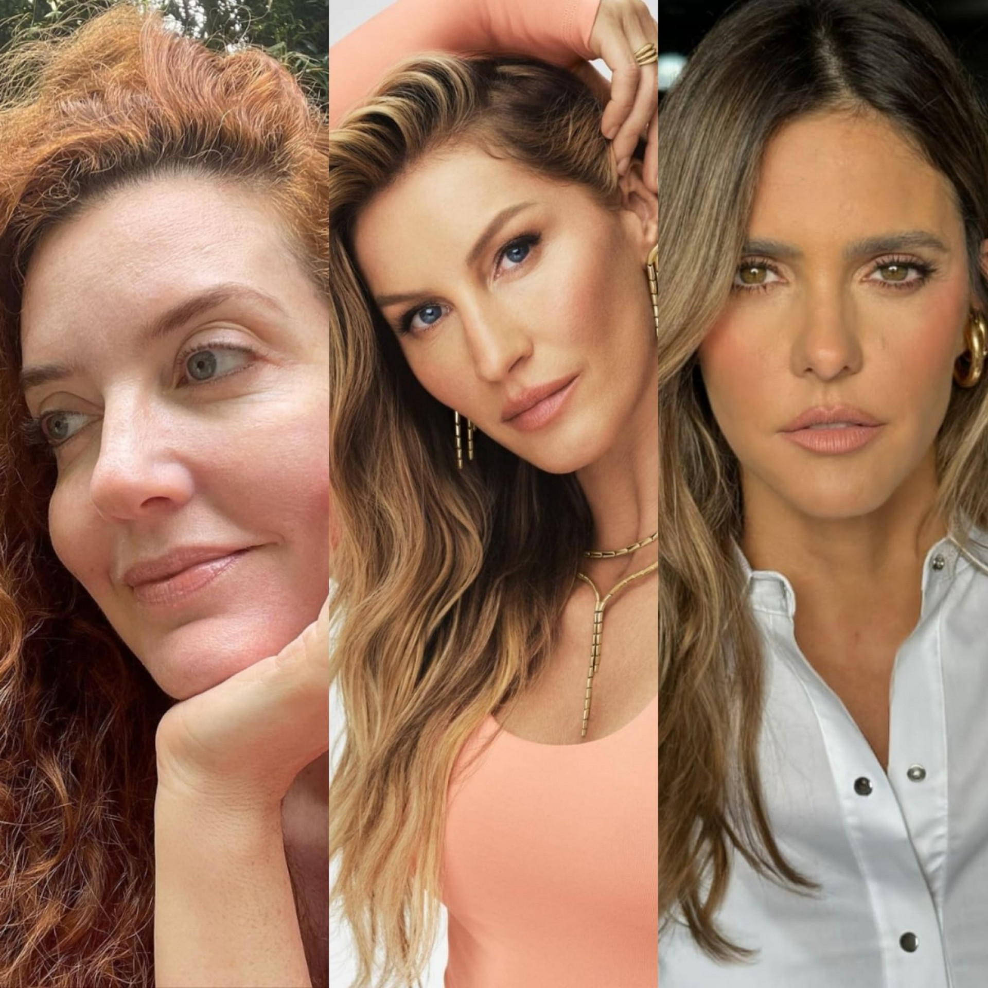 Larissa Maciel, Gisele Bündchen e Fernanda Lima - Reprodução / Instagram