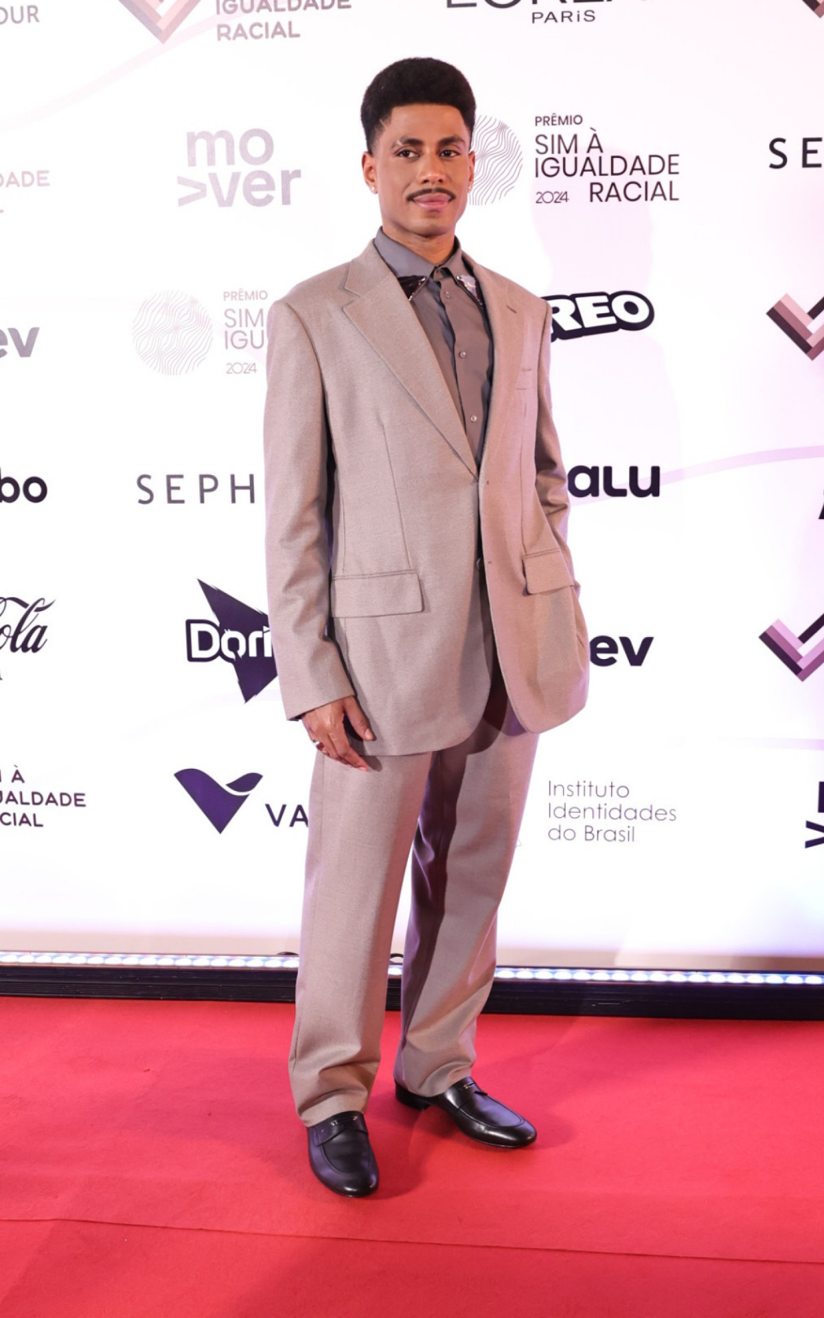 Ícaro Silva no \'Prêmio Sim à Igualdade Racial\' no Rio