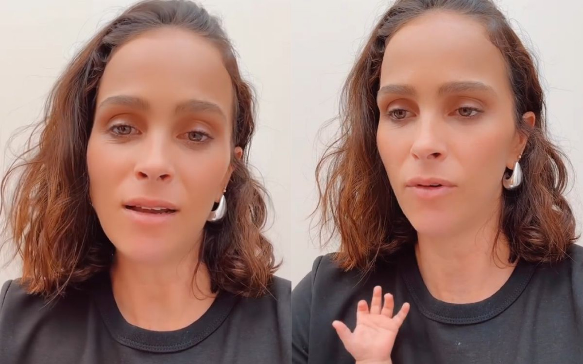 Mãe de seis, Leticia Cazarré narra susto com Maria Guilhermina e perrengue com Estêvão - Reprodução / Instagram