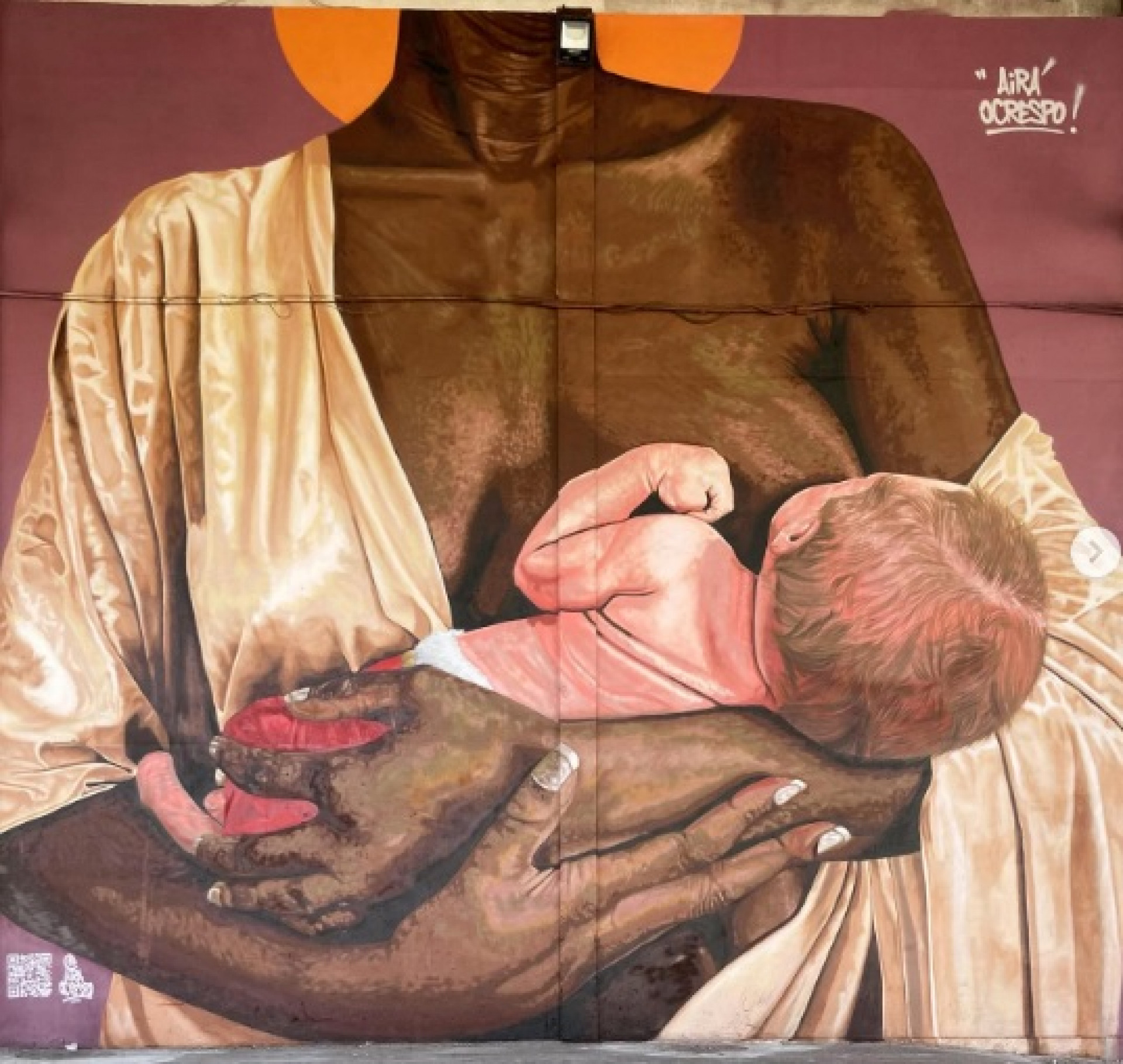 Airá Ocrespo conseguiu fazer a sua arte ultrapassar as barreiras da favela de Olaria - Arquivo pessoal