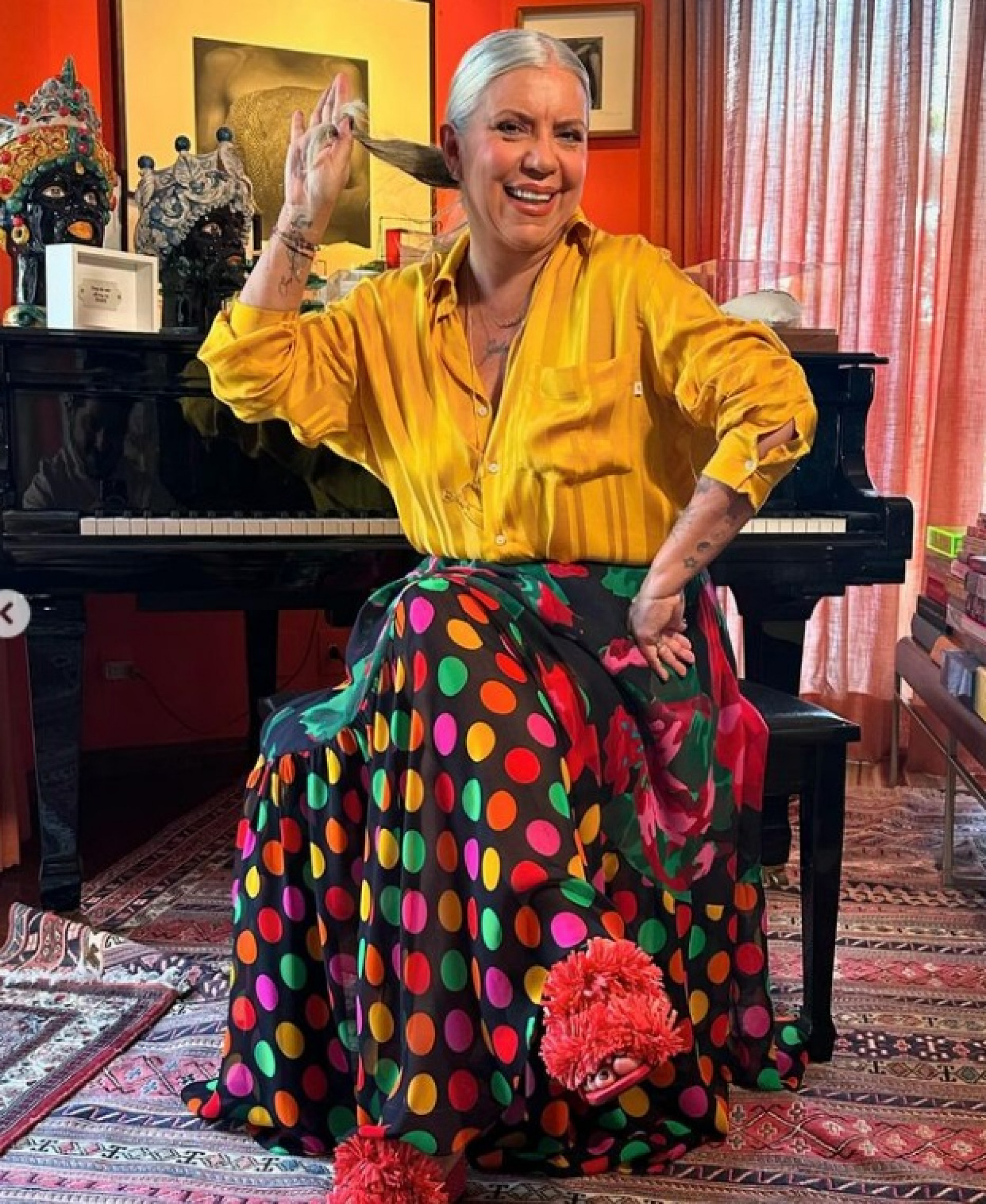 Astrid grava novo projeto para o GNT

  - Reprodução do Instagram