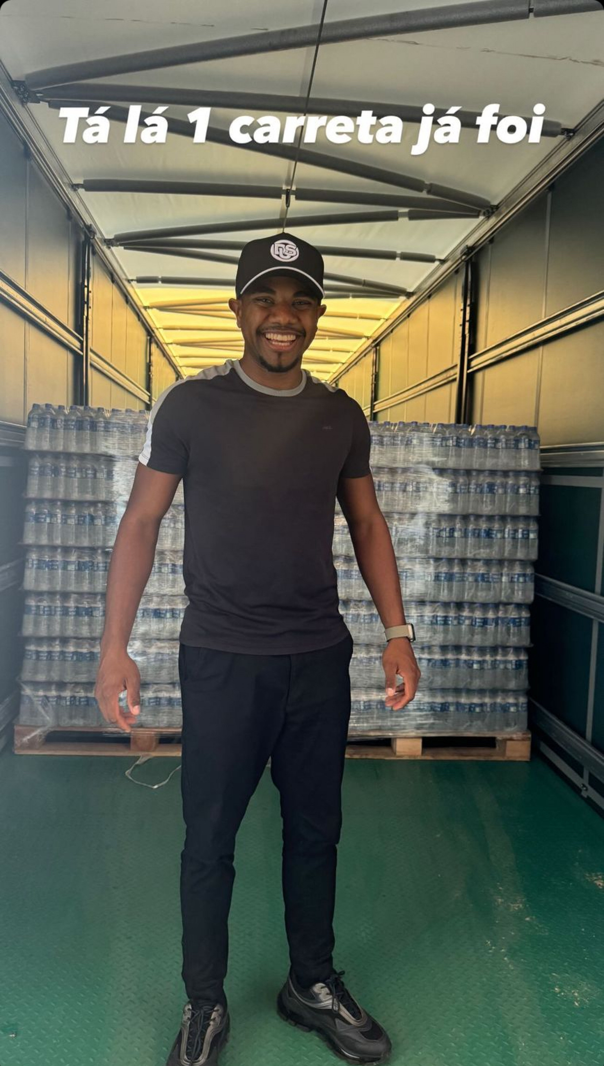 Ex-BBB Davi presta contas ap&oacute;s pedir doa&ccedil;&otilde;es para o RS - Reprodu&ccedil;&atilde;o/Instagram