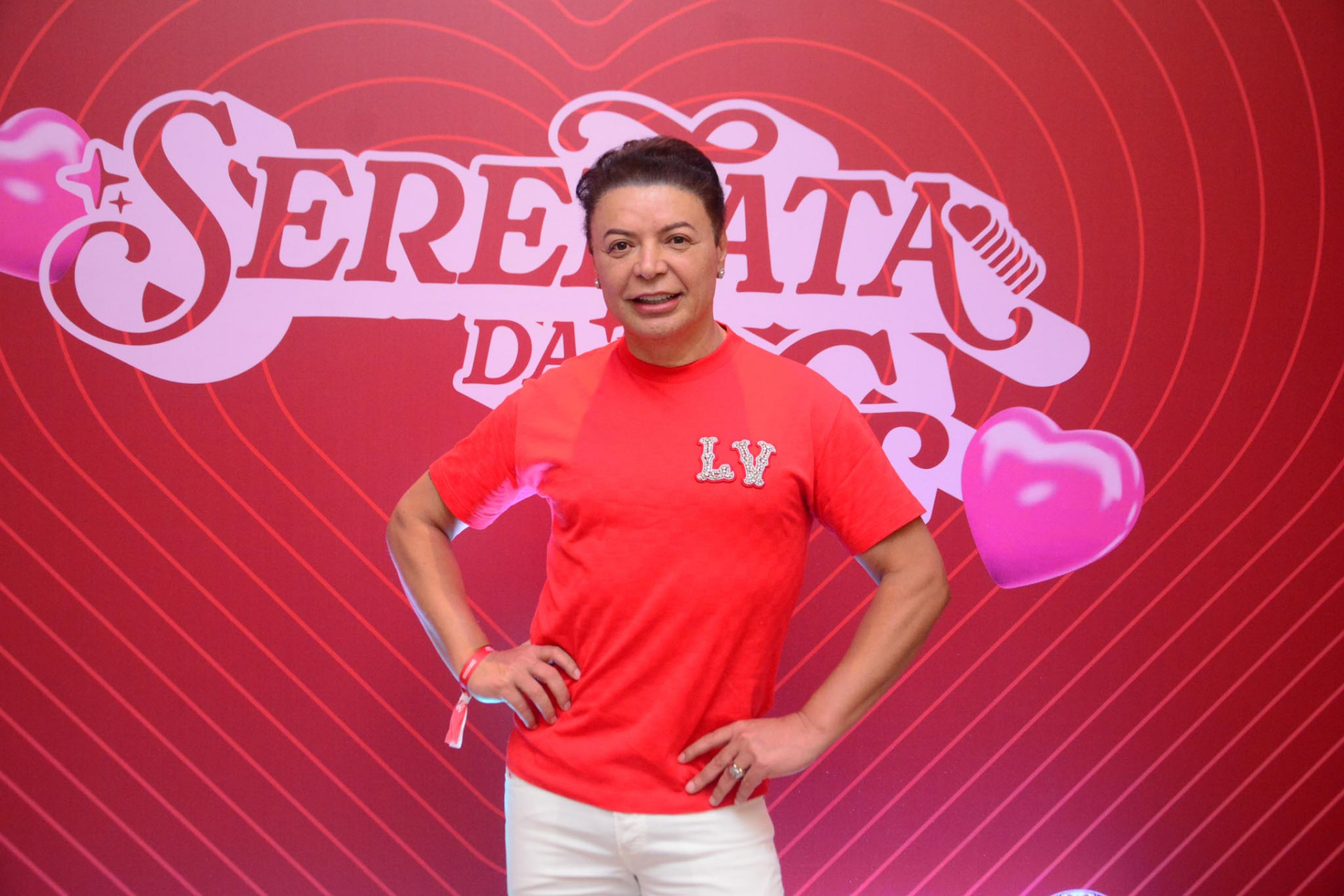 David Brazil na gravação do DVD de Glória Groove - Webert Belicio/ Agnews