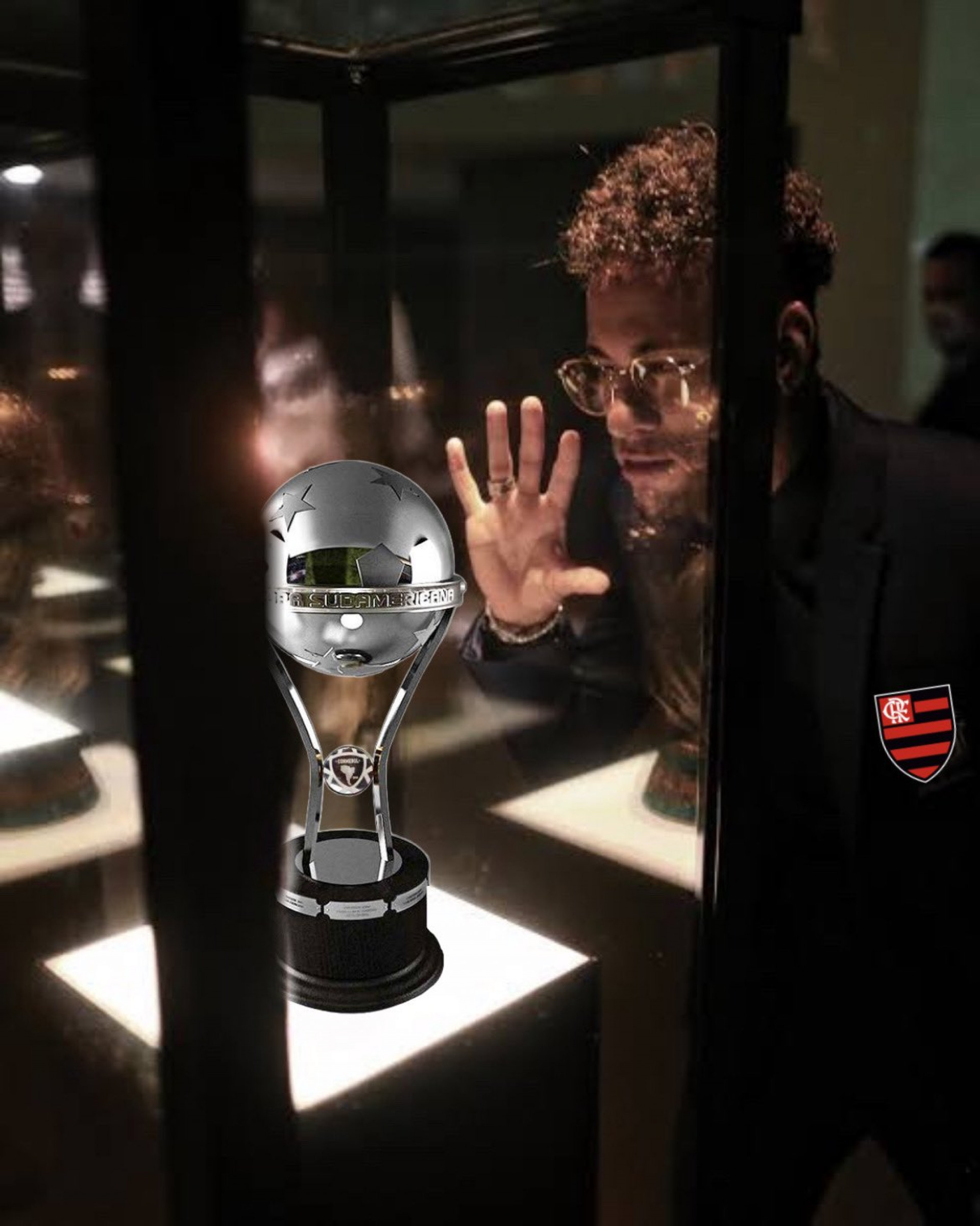 Se ficar em terceiro, Flamengo disputará o playoff da Sul-Americana - Divulgação/X @samengo_of