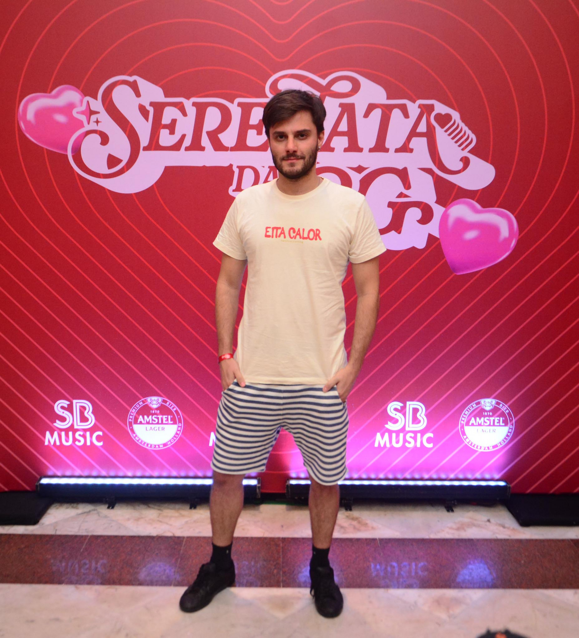 Hugo Bonemer na gravação do DVD de Glória Groove - Webert Belicio/ Agnews