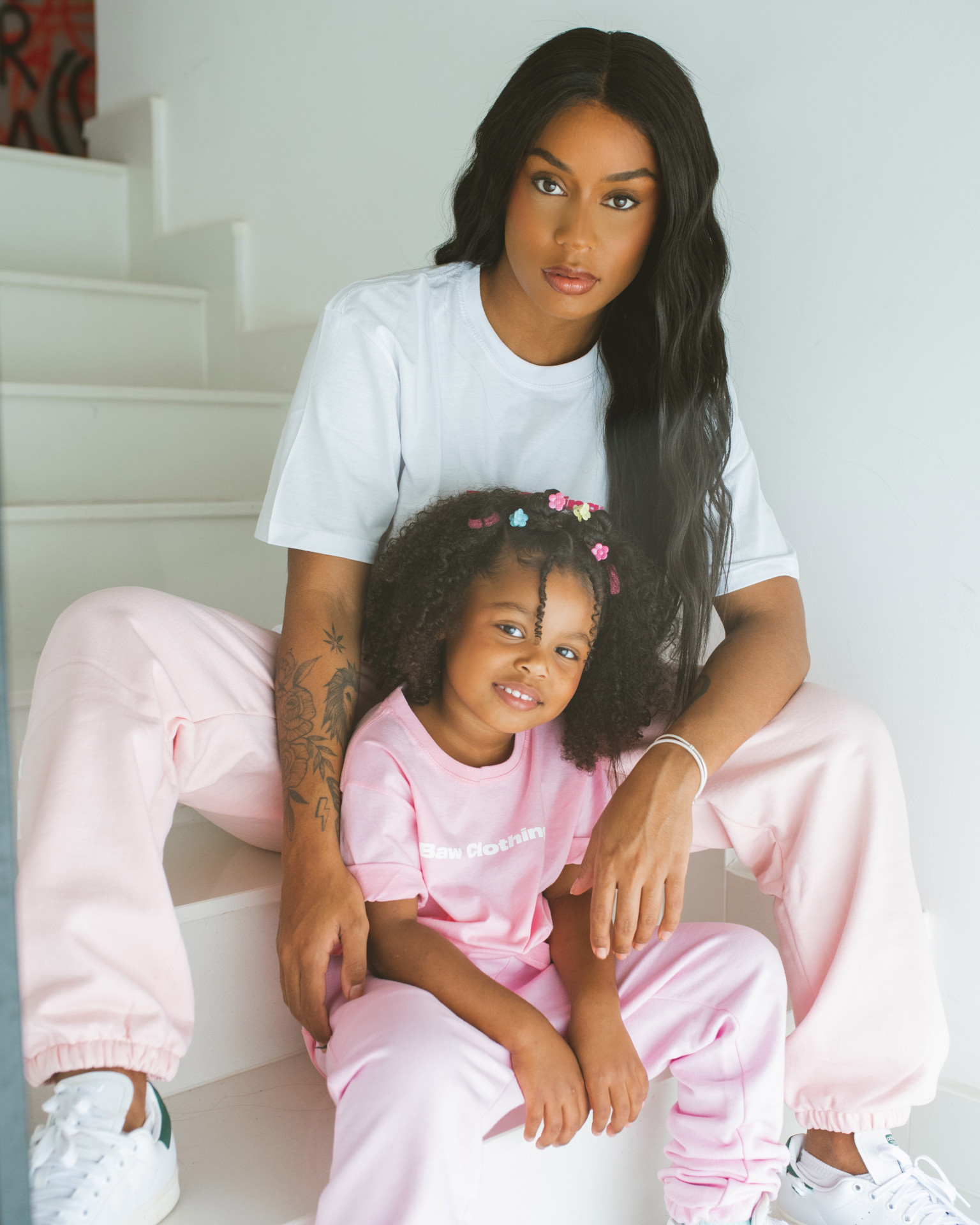 Rebecca e a filha - Divulgação