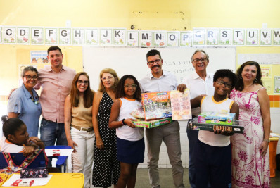 Alunos da rede municipal participam de programa sobre consumo consciente