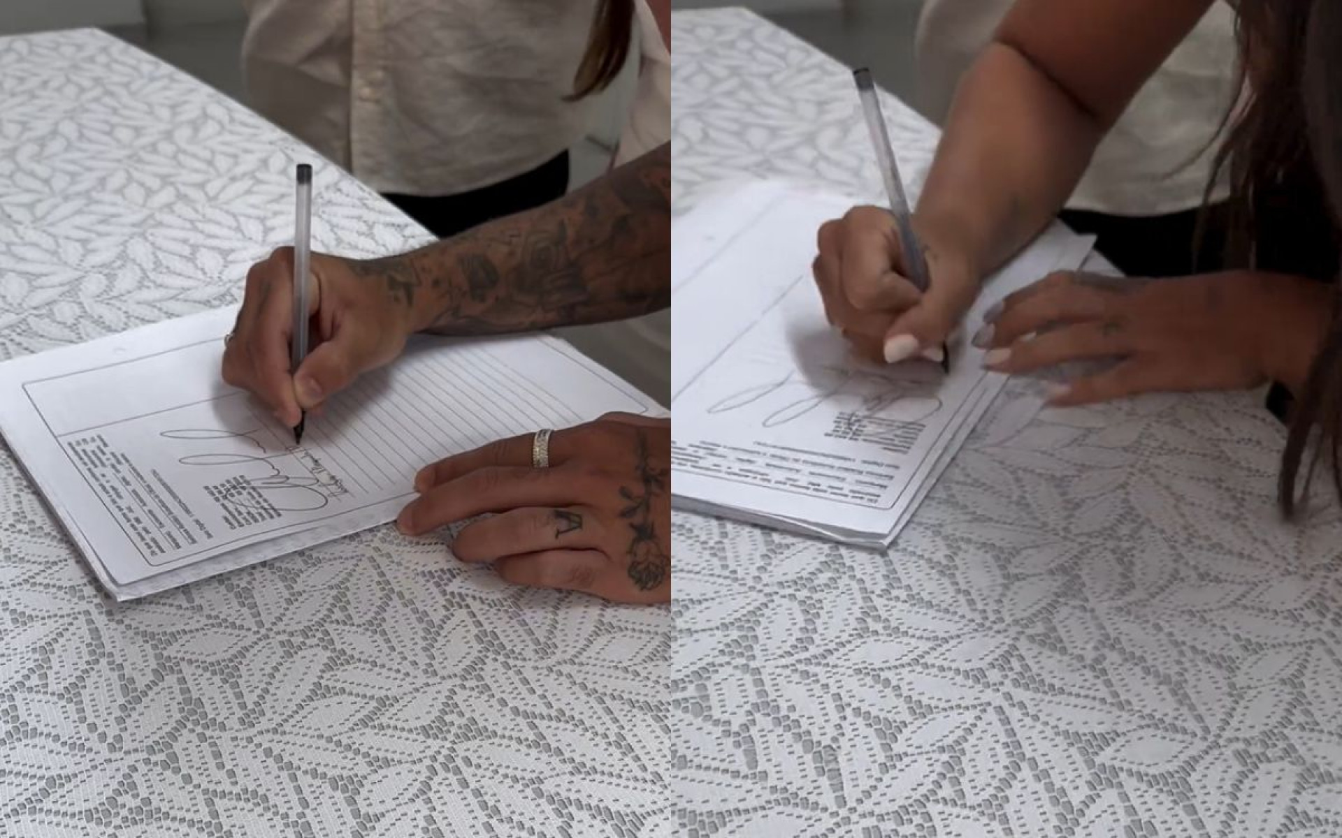 De surpresa, Lipe Ribeiro e Dessa Castorino se casam - Reprodução / Instagram