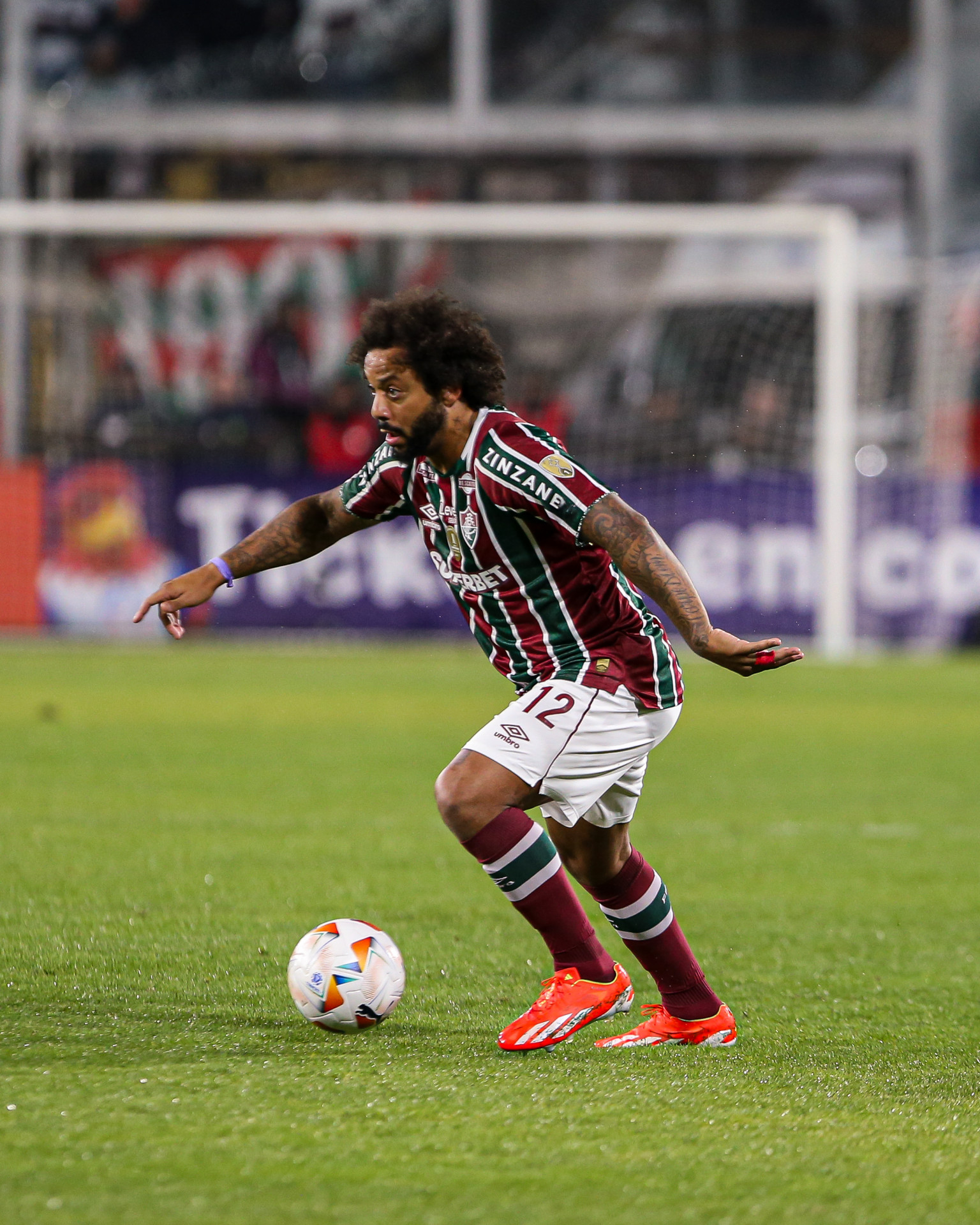 Marcelo foi fundamental para a vit&oacute;ria do Fluminense sobre o Colo-Colo - Marcelo Gon&ccedil;alves/Fluminense Fc
