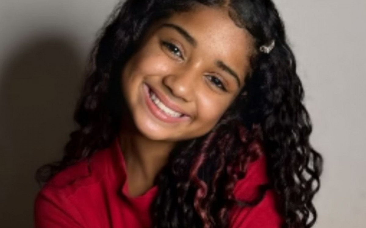 A influenciadora Bruna Gabriella tem 12 anos