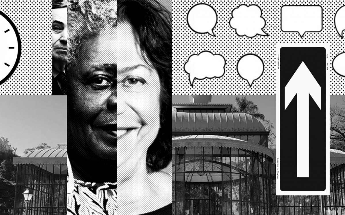 Arte Kiko para a coluna do Gastão Reis