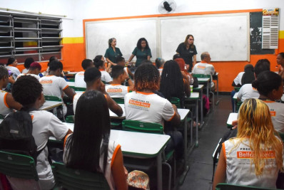 Secretaria dos Animais de Belford Roxo realiza ação educativa em escola