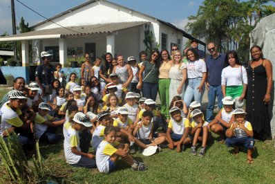 Alunos de Magé participam do projeto Agricultor Mirim