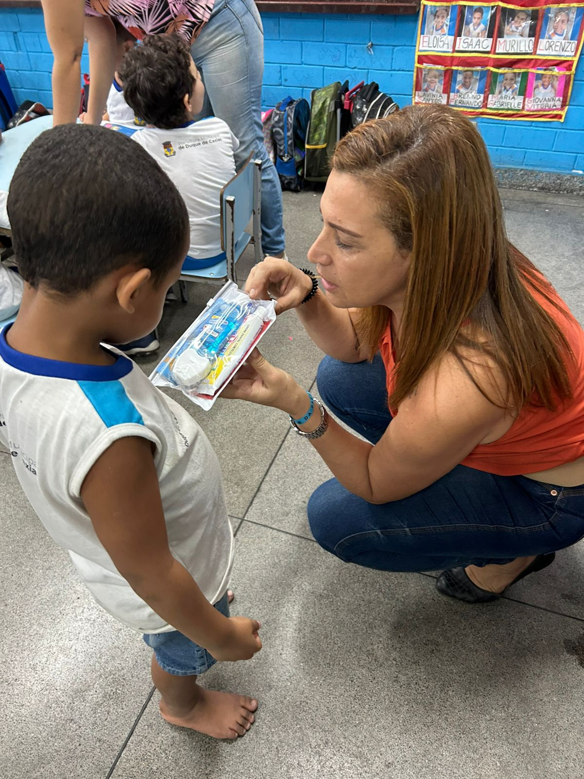 Escolas de Duque de Caxias recebem ação de saúde bucal