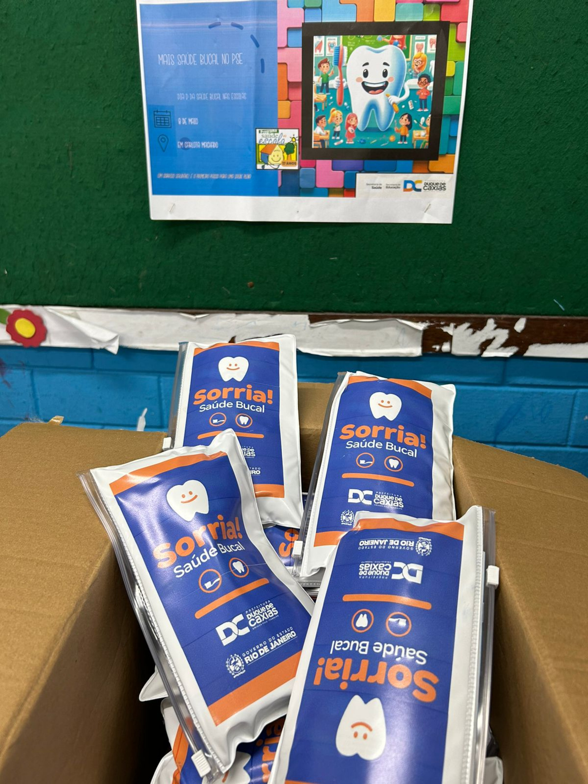 Escolas de Duque de Caxias recebem ação de saúde bucal