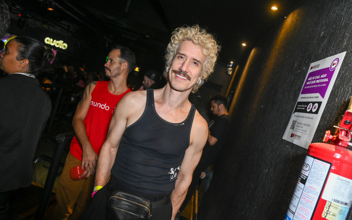 Theo Cochrane no show de Wanessa Camargo