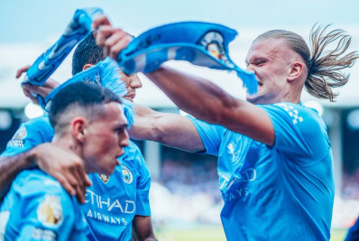 Manchester City goleia o Fulham e assume liderança do Campeonato Inglês