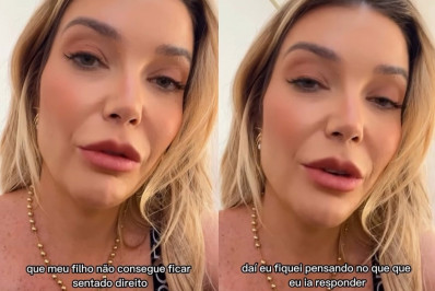 Luiza Possi faz piada com bilhete da escola do filho: 'Cada um se vira'