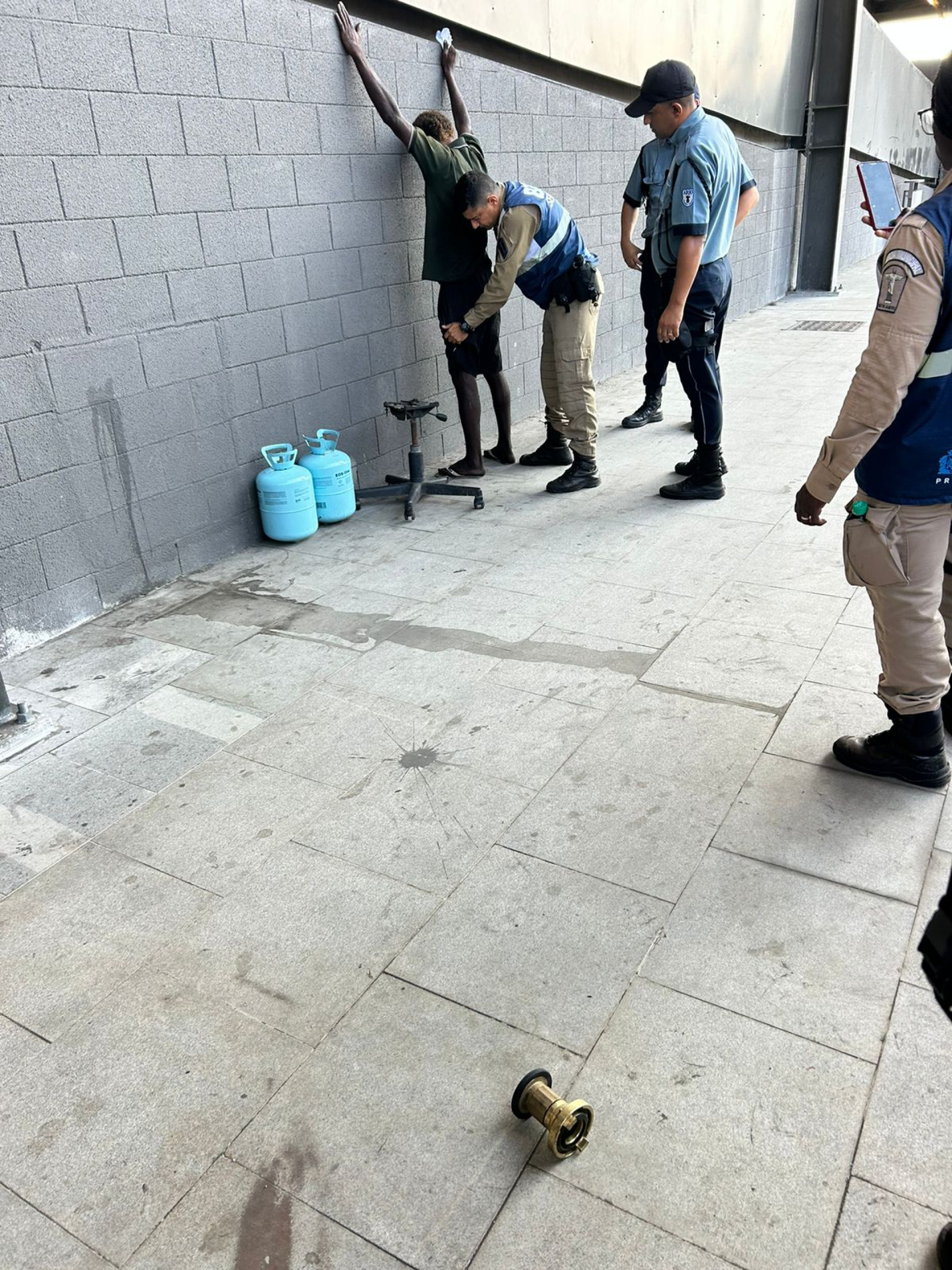 Preso foi encontrado com esguicho de inc&ecirc;ndio ap&oacute;s revista  - Divulga&ccedil;&atilde;o / Seop