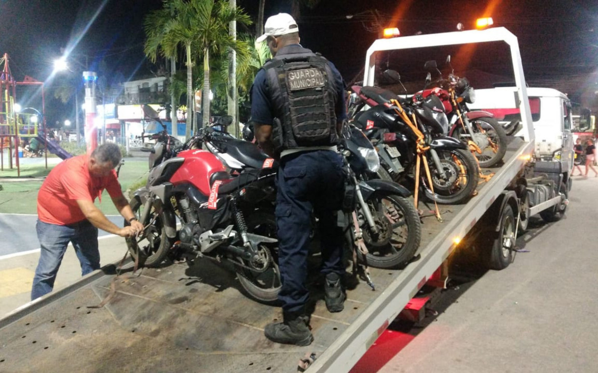 Apreens&atilde;o de motocicletas irregulares
