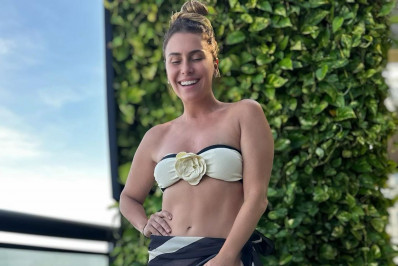Giovanna Antonelli encanta seguidores ao compartilhar cliques na piscina: 'Diva'