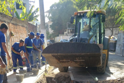 Saae de Barra Mansa inicia obras de infraestrutura no bairro Bom Pastor