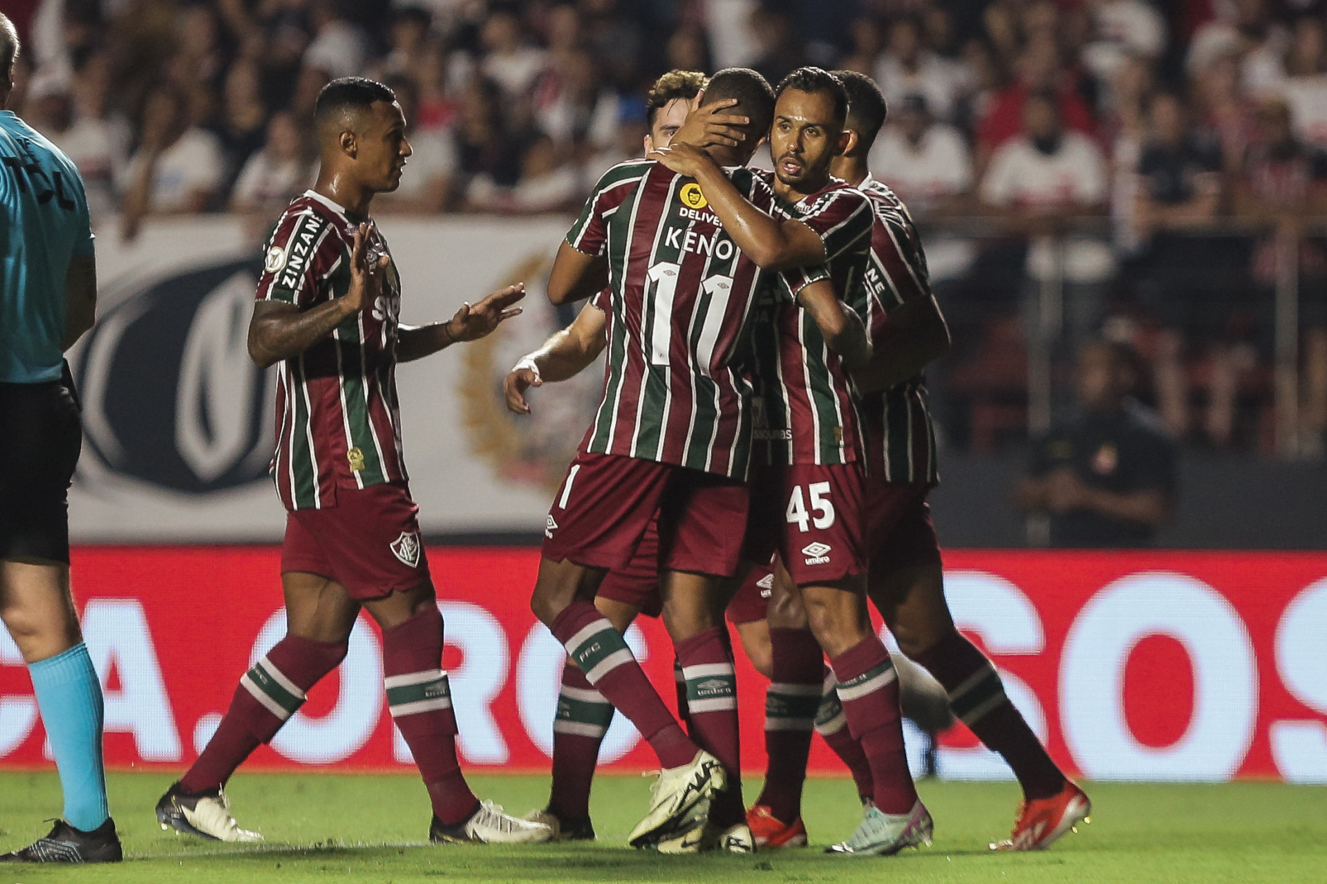 Fluminense chegou a estar à frente no placar - Lucas Merçon/Fluminense Fc