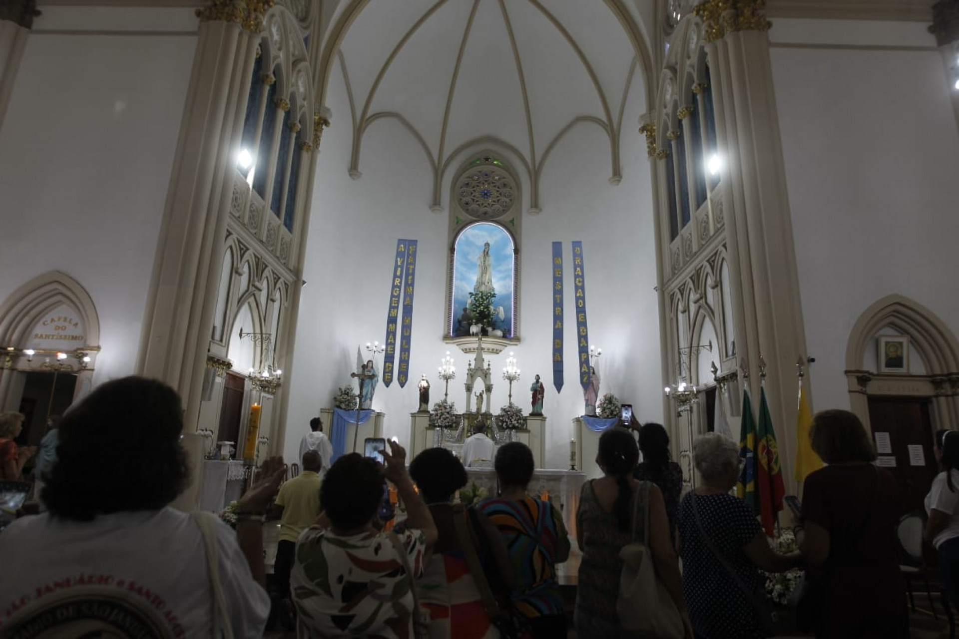 Santuário de Nossa Senhora de Fátima Centro da cidade - Reginaldo Pimenta/Agência O Dia