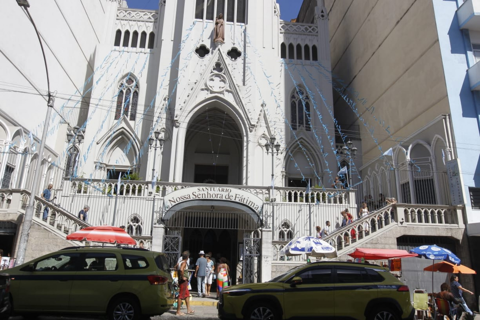 Santuário de Nossa Senhora de Fátima Centro da cidade - Reginaldo Pimenta/Agência O Dia