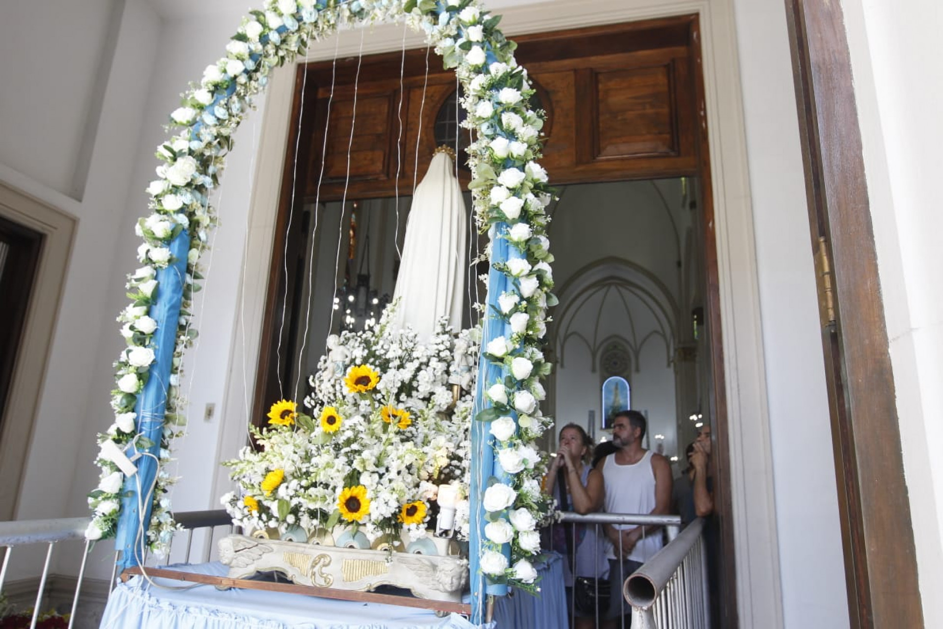 Santuário de Nossa Senhora de Fátima Centro da cidade - Reginaldo Pimenta/Agência O Dia