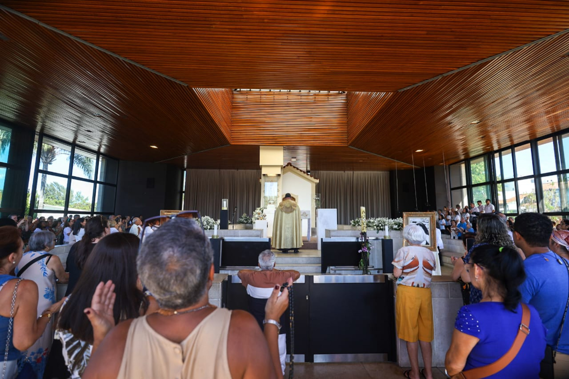 Santuário de Nossa Senhora de Fátima no Recreio dos Bandeirantes - Renan Areias/Agência O Dia