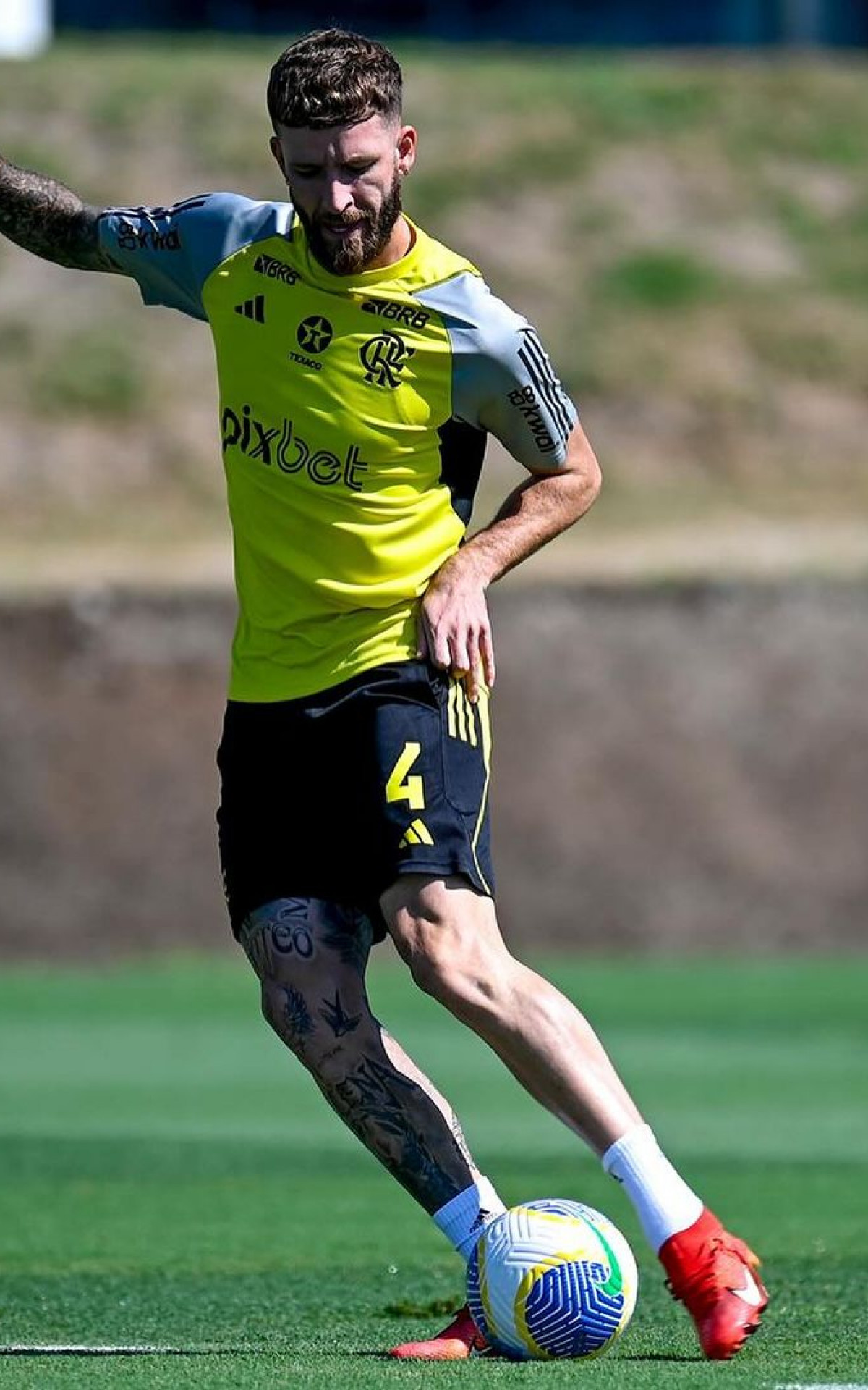 L&eacute;o Pereira vai formar a dupla de zaga com Fabr&iacute;cio Bruno - Marcelo Cortes / Flamengo